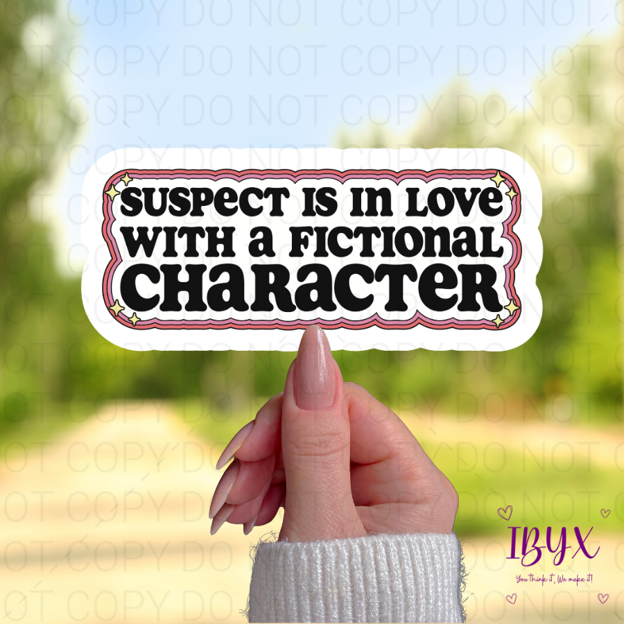Suspect Is In Love With A Fictional Character