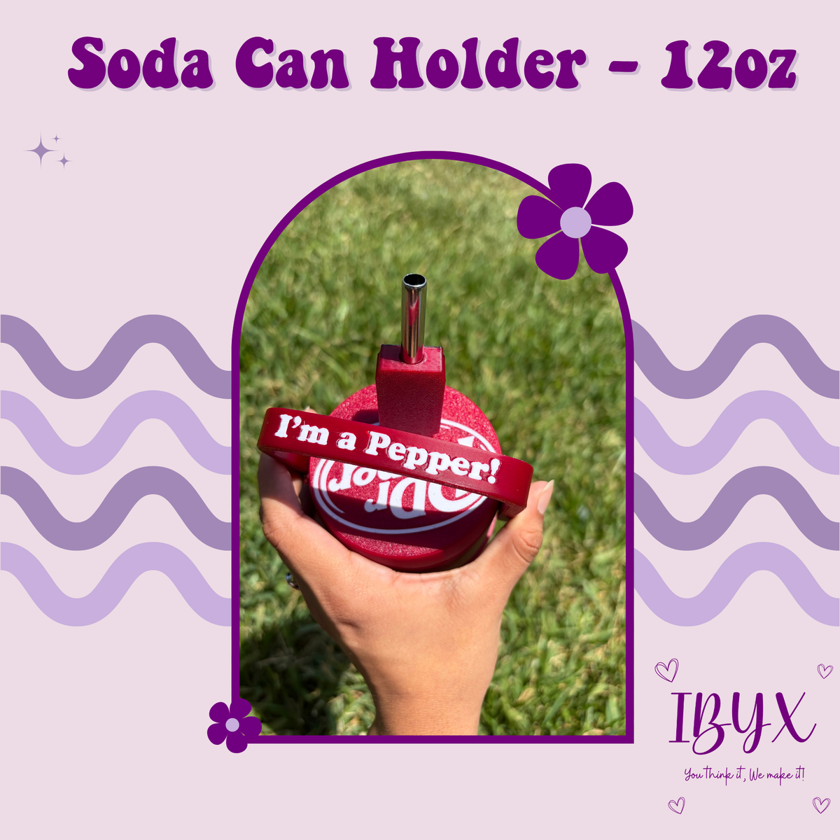 Soda Can Holder - 12oz - D P