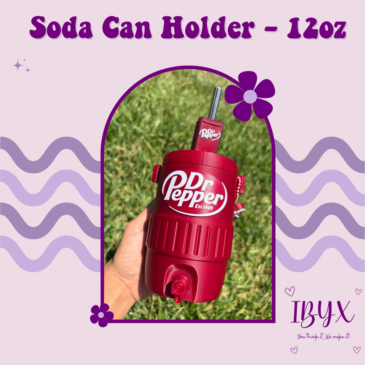 Soda Can Holder - 12oz - D P
