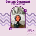 Custom Ornament (With Angel Wings)