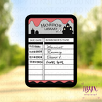 Horror Library Card
