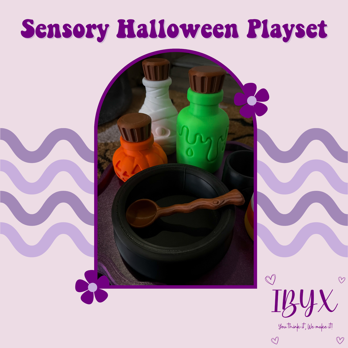 Sensory Playset - Halloween Potion Set