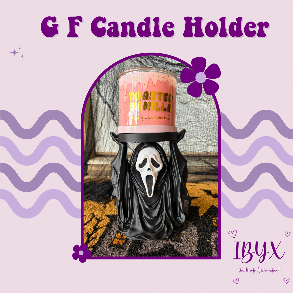 G F Candle Holder